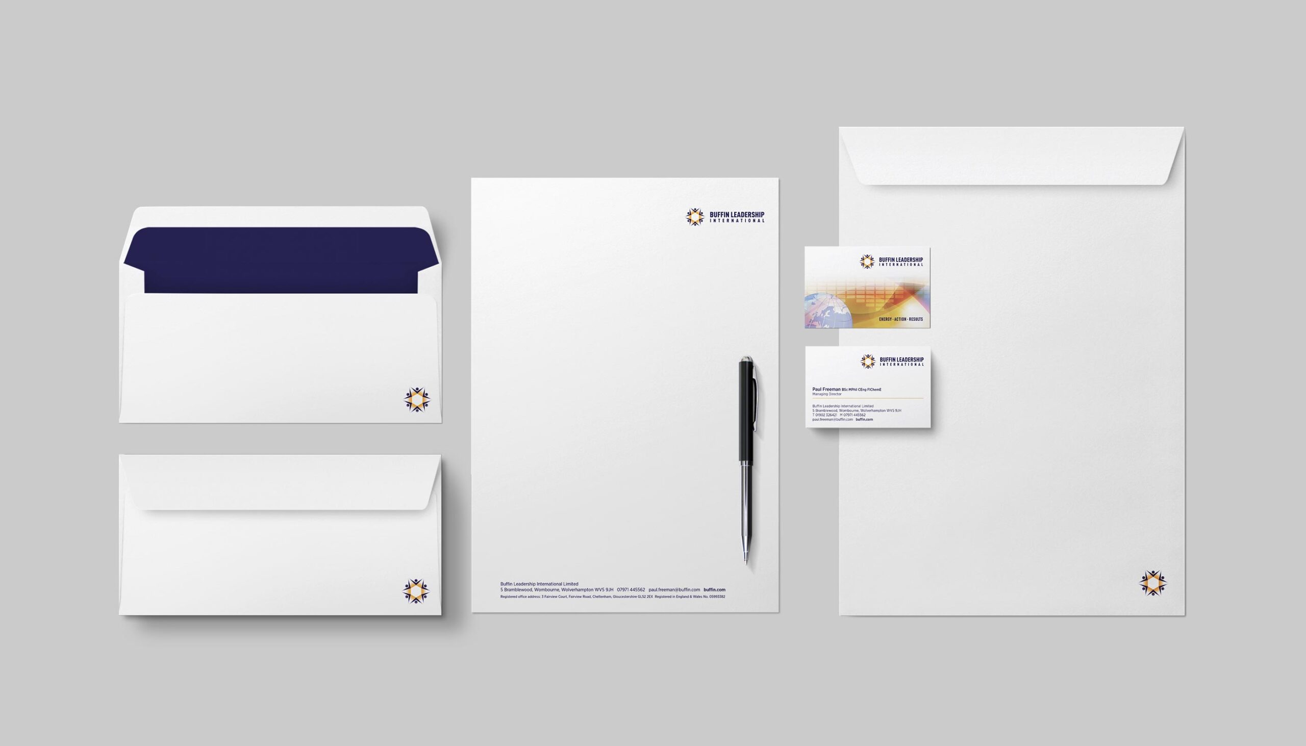 Buffin Leadership Stationery