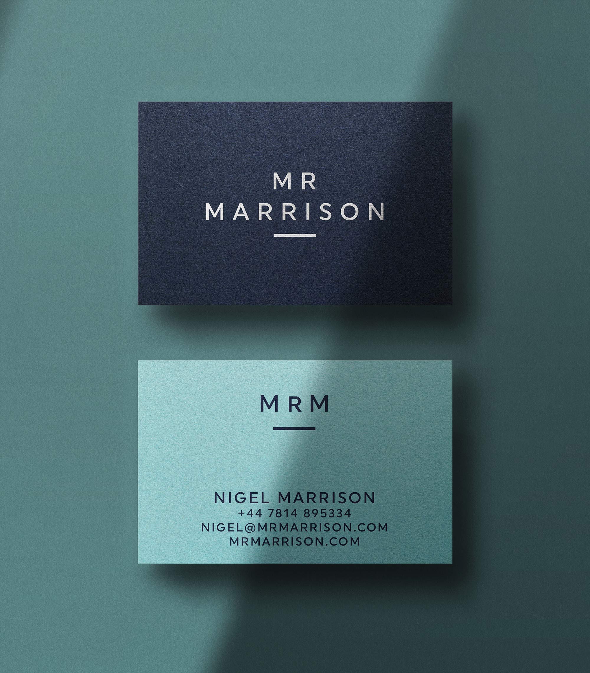 Mr Marrison Business Card