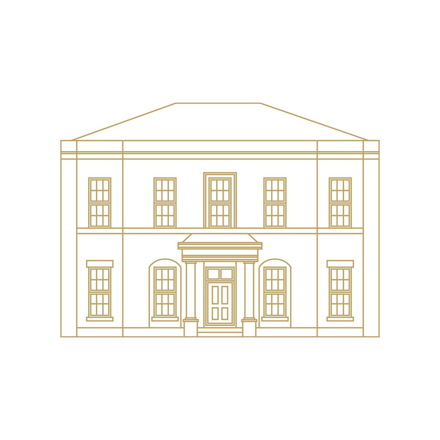 Newton House Illustration